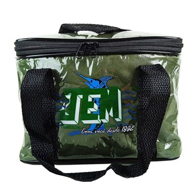Bolsa Térmica 8 Litros Proteção Antivazamento Verde Musgo