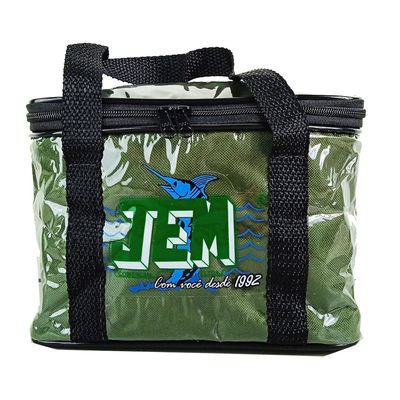 Bolsa Térmica 8 Litros Proteção Antivazamento Verde Musgo