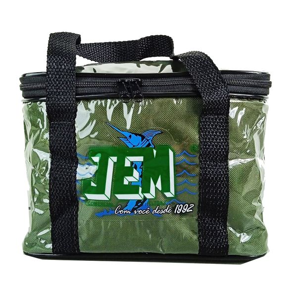 Bolsa Térmica 8 Litros Proteção Antivazamento Verde Musgo