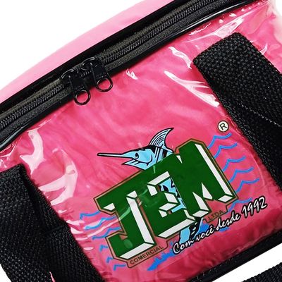 Bolsa Térmica 8 Litros Proteção Antivazamento Rosa