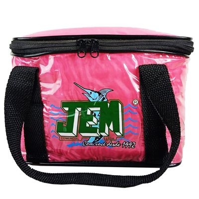 Bolsa Térmica 8 Litros Proteção Antivazamento Rosa
