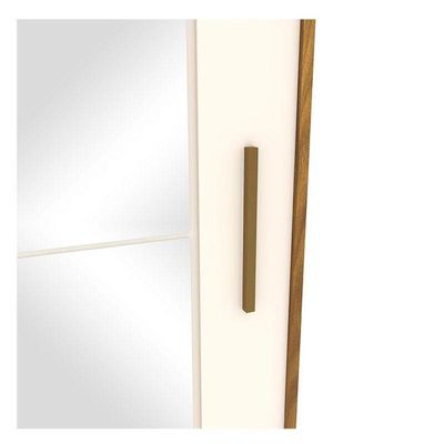 Guarda Roupa Casal Turin Nature Off White - Henn