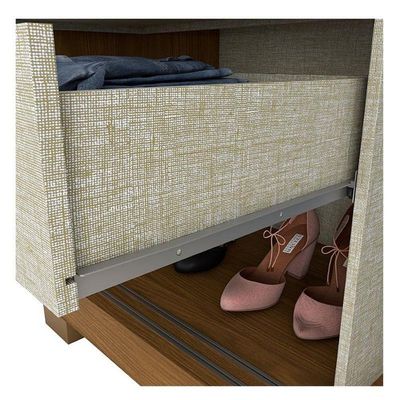 Guarda Roupa Casal Turin Nature Off White - Henn