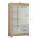 Cômoda 867 4 Gavetas E Guarda Roupa Solteiro Tóquio 4 Portas Damasco Off White - Poquema