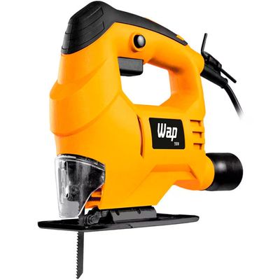 Serra Tico-Tico Wap ESTT 550 Rolamentada 550 W com Lâmina de Corte Amarelo com Preto / 110V