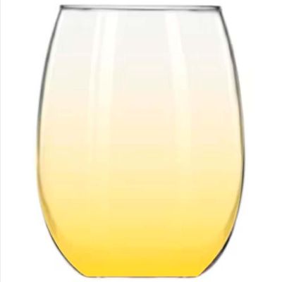 Copo para Água Crisa Stemless 430 ml Amarelo