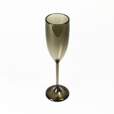 Taça De Champanhe 150ml Fumê Em Policarbonato Linha Tendências Vem