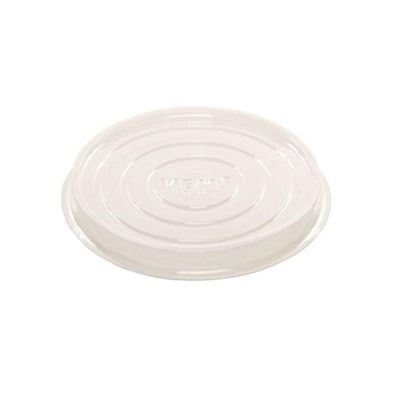 Tampas Descartáveis Para Sopeira 350ml Natural Em Pvc Vem 1800un Tampa Descartável Para Sopeira 350ml Natural Em Pvc Vem