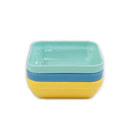Kit Travessa Cheff Vem Verde-azul-amarelo 250ml Pp Linha Alegria