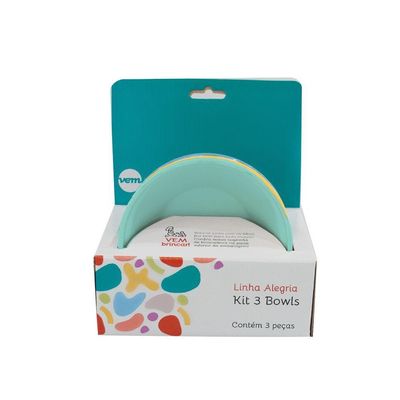 Kit Sopeira Cheff Vem Verde-azul-amarelo 250ml Pp Linha Alegria