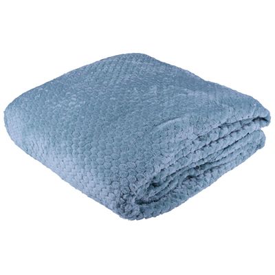 Manta Cobertor Casal Flannel Cazza Pompom Verde