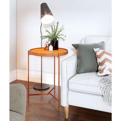 Mesa Lateral Aqua Grande Nature Cobre - Imcal