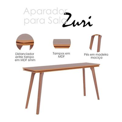 Aparador Para Sala Zuri Nature - Imcal