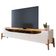 Rack Bancada Para Sala Ambiente Studio 2.2 Off White Nature - Imcal