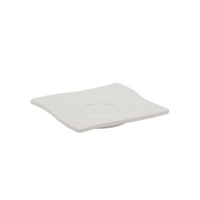 Pires Para Xícara De Café Quadrada 14x14 Branco Em Policarbonato Linha Profissional Cook Vem