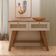 Aparador Artely Trama com 2 gavetas 110cm de largura Cinamomo/Off White