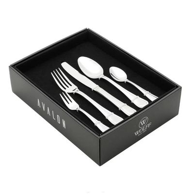 Faqueiro 30 Peças Aço Inox Com Gift Box Wolff