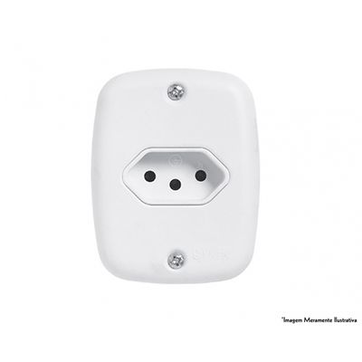 Sistema X Sobreplus 1 Tom 2P+T 10A C/Pl Br 9011