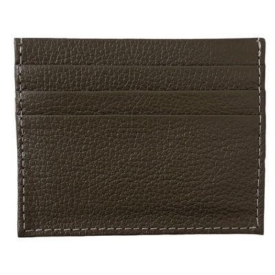 Porta Cartão Slim Em Couro Stone