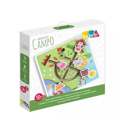 Jogo Labirinto No Campo - 6003 - Babebi