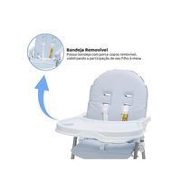 Cadeira De Alimentação Galzerano Portátil Para Bebê Alta Nick 5025 Até 23kg Blue Azul