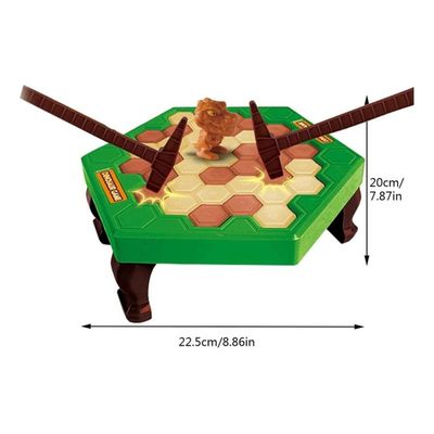 Jogo De Tabuleiro Dinossauro Game Infantil Braskit - 1005