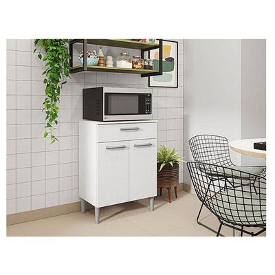 Balcão Multiuso Diamante Branco Supremo - Kits Paraná