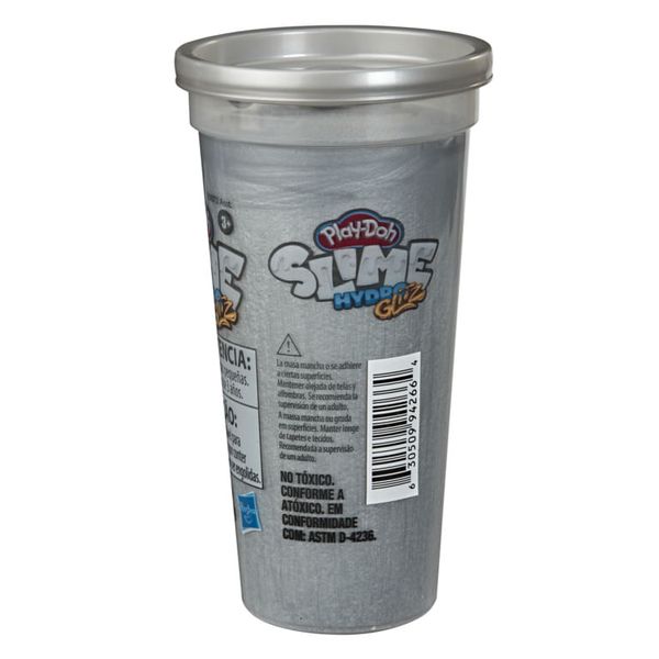 Slime Play-Doh Pote 224g Hydroglitz - Silver - Hasbro Play-Doh Slime Play-Doh Pote 224g Hydroglitz - Silver - Hasbro Play-Doh