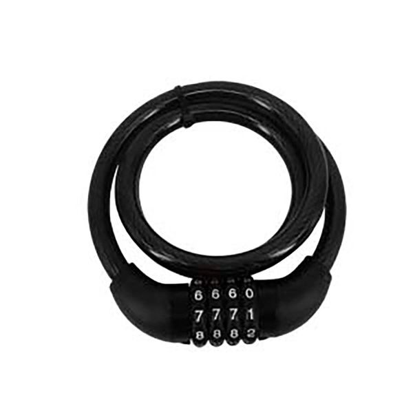 Cadeado com Chave para Bike 12mm de Diâmetro 100cm de Comprimento Atrio - BI082 BI082 Cadeado com Chave para Bike 12mm de Diâmetro 100cm de Comprimento Atrio - BI082 BI082