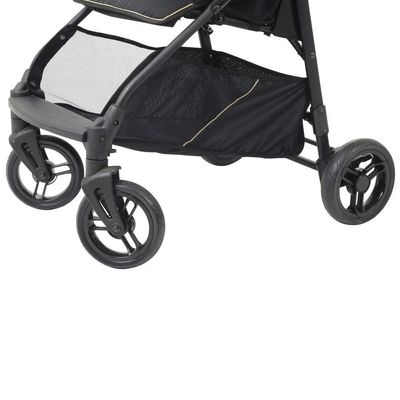 Carrinho De Bebê Burigotto Lui De 0 Até 15kg Para Passeio Sand - Preto E Bege, U
