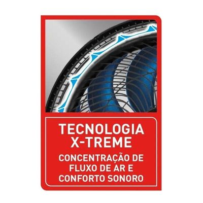 Ventilador 2 Em 1 Mesa E Coluna 40cm Ve9m VE3990BA Arno Preto/azul 220V