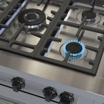 Fogão De Embutir 5 Bocas Venax Temis Inox Gás GLP 127V