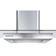Coifa de parede Continental 90cm Inox com Vidro (CC9VX) 127V
