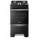 Fogão 4 Bocas Continental Preto Automático com TOPLimpaFácil e Mesa de Vidro (FC4GP) Premium Bivolt
