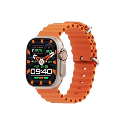 Smartwatch W69+ Ultra Plus Amoled Dourado - Microwear
