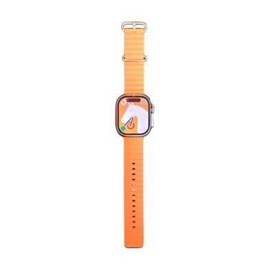 Smartwatch W69+ Ultra Plus Amoled Dourado - Microwear