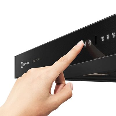 Coifa de Parede Electrolux 90cm Preta Pro Series com Painel Touch e Filtro Baffle (90CTV) 127V