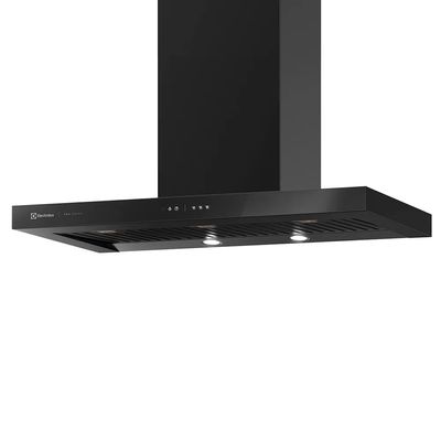 Coifa de Parede Electrolux 90cm Preta Pro Series com Painel Touch e Filtro Baffle (90CTV) 220V