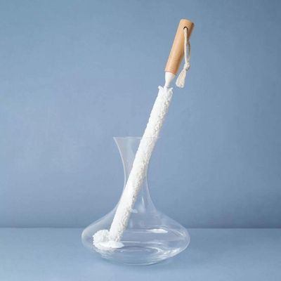 Escova De Limpeza Flexível Para Jarras Com Cabo De Bambu Oikos:off White