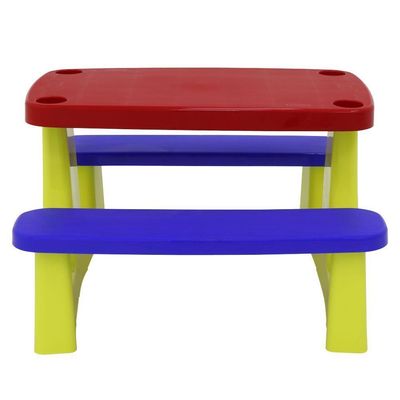 Mesa Infantil De Atividades Tramontina Playground Pic-nic Em Polipropileno Colorido U