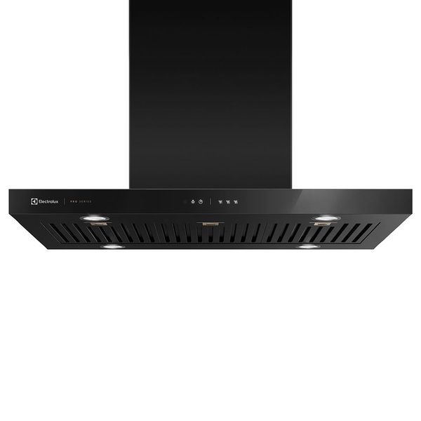 Coifa de Ilha Electrolux 90cm Preta Pro Series com Painel Touch e Filtro Baffle (90CIV) 220V