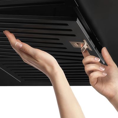 Coifa de Ilha Electrolux 90cm Preta Pro Series com Painel Touch e Filtro Baffle (90CIV) 220V