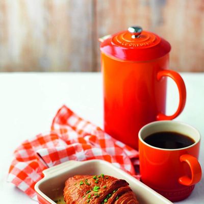PRENSA LE CREUSET FRANCESA PARA CAFÉ EM CERÂMICA LARANJA 91028200090000