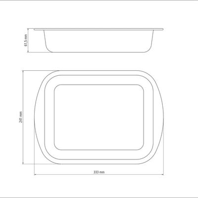 Tramontina Assadeira Alum Brasil Grafite Funda 3.3l 20051028
