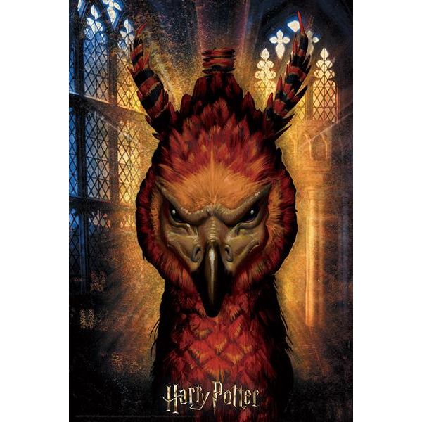 Quebra-Cabeça 3D Fawkes Harry Potter 300 Peças - BR1324 BR1324