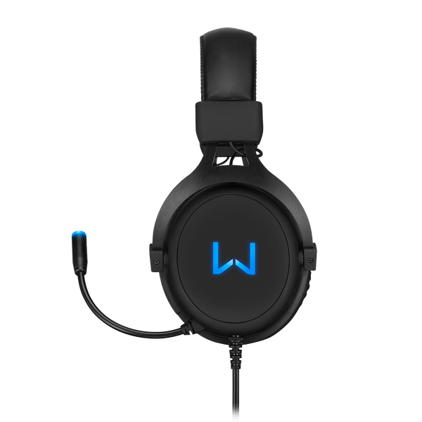 Headset Gamer Volker USB 7.1 3D Surround Sound LED Azul Warrior - PH258 PH258