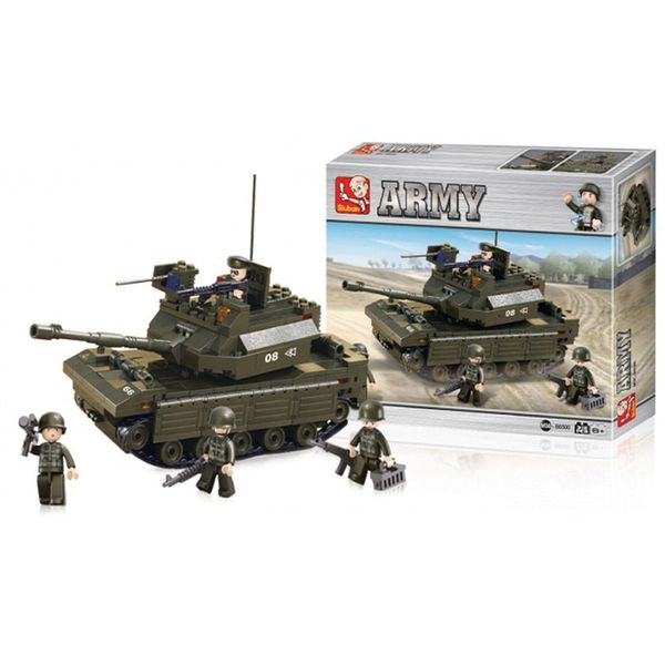 Blocos de Montar Land Forces Tanque de Guerra 312 Peças Indicado para +6 Anos Verde Musgo Multikids - BR908 BR908 Blocos de Montar Land Forces Tanque de Guerra 312 Peças Indicado para +6 Anos Verde Musgo Multikids - BR908 BR908
