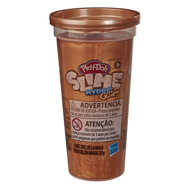 Slime Play-Doh Pote 224g Hydroglitz - Bronze - Hasbro Play-Doh Slime Play-Doh Pote 224g Hydroglitz - Bronze - Hasbro Play-Doh