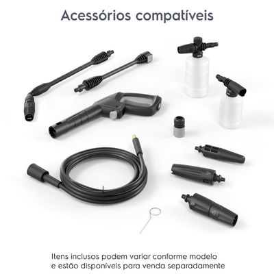 Lavadora de Alta Pressão Electrolux 2200PSI 1800W UltraWash Dispenser detergente Integrado (UWS2200) 127V
