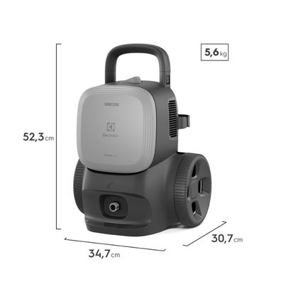 Lavadora de Alta Pressão Electrolux 1850PSI 1500W PowerWash Aplicador Detergente (EWS1850) 127V